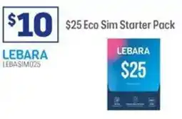 Officeworks Eco Sim Starter Pack offer