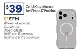Officeworks Zurich Case Armour for iPhone 17 Pro Max offer