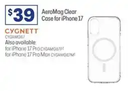 Officeworks AeroMag Clear Case for iPhone 17 offer