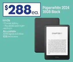 Officeworks Paperwhite 2024 16GB Black offer