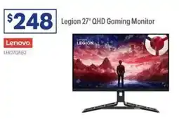Officeworks Legion 27" QHD Gaming Monitor offer