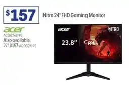 Officeworks Nitro 24" FHD Gaming Monitor offer
