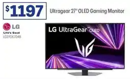 Officeworks Ultragear 27" OLED Gaming Monitor offer