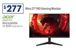 Officeworks Nitro 27" FHD Gaming Monitor offer