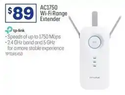 Officeworks AC1750 Wi-fi Range Extender offer