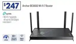 Officeworks Archer BE3600 Wi-Fi 7 Router offer