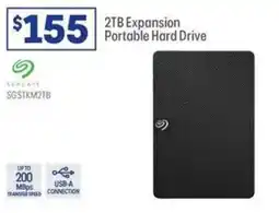 Officeworks 2TB Expansion Portable Hard Drive offer