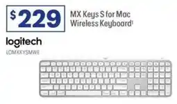 Officeworks MX Keys S for Mac Wireless Keyboard offer