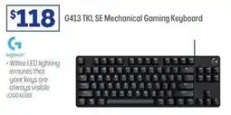 Officeworks G413 TKL SE Mechanical Gaming Keyboard offer