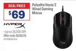 Officeworks Pulsefire Haste 2 Wired Gaming Mouse offer