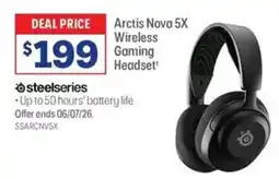 Officeworks Arctis Nova 5X Wireless Gaming Headset offer