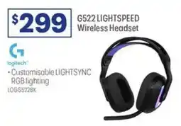 Officeworks G522 LIGHTSPEED Wireless Headset offer