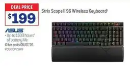 Officeworks Strix Scope Il 96 Wireless Keyboard offer