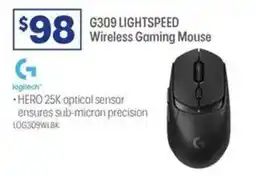 Officeworks G309 LIGHTSPEED Wireless Gaming Mouse offer