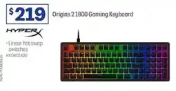 Officeworks Origins 21800 Gaming Keyboard offer