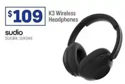 Officeworks K3 Wireless Headphones offer
