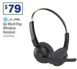 Officeworks Go Work Pop Wireless Headset offer