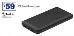 Officeworks 10k Boost Powerbank offer