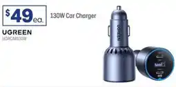 Officeworks 130W Car Charger offer