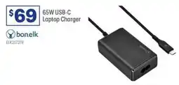 Officeworks 65W USB-C Laptop Charger offer