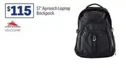 Officeworks 17" Aproach Laptop Backpack offer