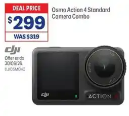 Officeworks Osmo Action 4 Standard Camera Combo offer