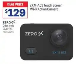 Officeworks ZXM-AC3 Touch Screen Wi-Fi Action Camera offer