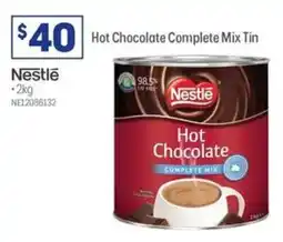 Officeworks Hot Chocolate Complete Mix Tin offer