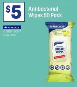 Officeworks Antibacterial Wipes 80 Pack offer