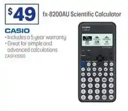 Officeworks fx-8200AU Scientific Calculator offer