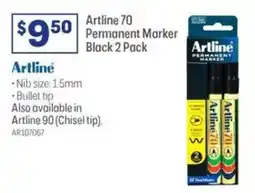 Officeworks Artline 70 Permanent Marker offer