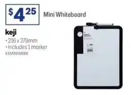 Officeworks Mini Whiteboard offer