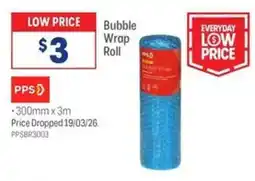 Officeworks Bubble Wrap Roll offer