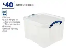 Officeworks Storage Box offer