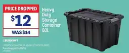 Officeworks Heavy Storage Container offer