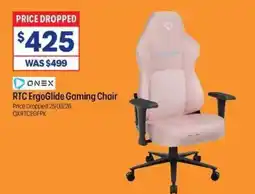 Officeworks RTC ErgoGlide Gaming Chair offer
