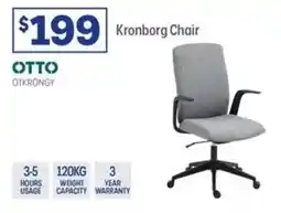 Officeworks Kronborg Chair offer