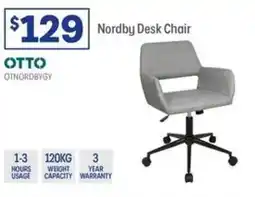 Officeworks Nordby Desk Chair offer