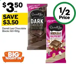 Woolworths Darrell Lea Chocolate Blocks offer
