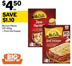 Woolworths McCain Meals offer