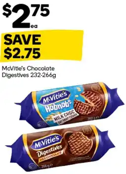 Woolworths McVitie's Chocolate Digestives offer