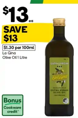Woolworths La Gina Olive Oil offer