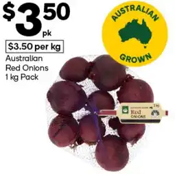 Woolworths Red onions offer