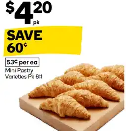 Woolworths Mini Pastry Varieties offer
