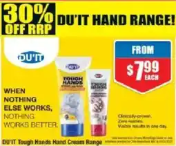 Chemist Warehouse DU'IT Tough Hands Hand Cream Range offer