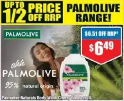 Chemist Warehouse Palmolive Naturals Body Wash Cherry Blossom offer