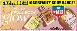 Chemist Warehouse McoBeauty Luxe Beauty Of Range or Smoothing Almond Oil Body Wash offer