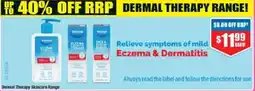 Chemist Warehouse Dermal Therapy Skincare Range offer