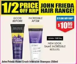 Chemist Warehouse John Frieda Violet Crush Intensive Shampoo offer