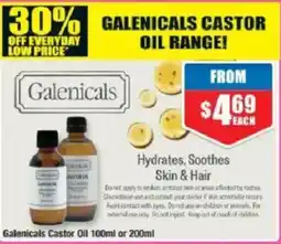 Chemist Warehouse Galenicals Castor Oil offer